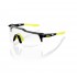 100% S3 Sunglasses - Gloss Black/Photochromic Lens