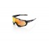 100% Speedcraft XS Sunglasses - Soft Tact Black/HiPER Red