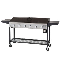 Gasmate Caterer 6 Burner Flat Top BBQ