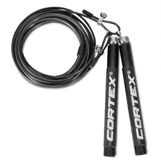 Lifespan Fitness CORTEX Speed Skipping Rope in Black 