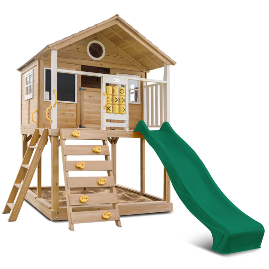 Lifespan Kids Warrigal Cubby House - Green Slide