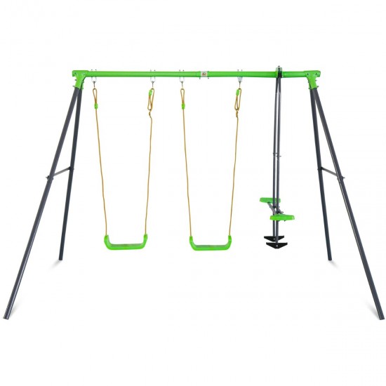 Lifespan Kids Hurley 2 Metal Swing Set