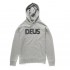 Deus Ex Machina All Caps Hoodie - Grey Marle