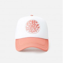 Rip Curl Surfers Essentials Trucker Cap Womens - Rhubarb