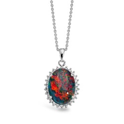 Wellington Jeweller - Treasure Triplet Opal Necklace